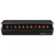 Временная карта парковки BCASE TITA Black Temporary Parking Card, Цвет: Черный - GOODMi