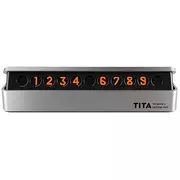 Временная карта парковки BCASE TITA Silver Temporary Parking Card, Цвет: Серебристый - GOODMi