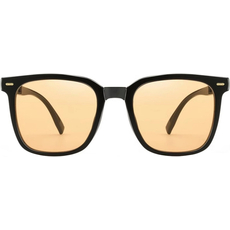 Солнцезащитные складные очки Mingye 18266-C2 Black (светлые стекла) - GOODMi