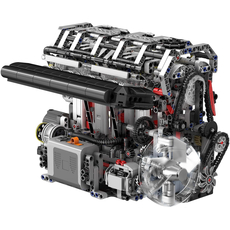 Конструктор Mould King Motorised L4 Gasoline Engine Building Set (10087) - GOODMi