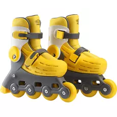 Детские роликовые коньки 700Kids Little Monster Wheel Slip Shoes M (30-37.5) Yellow - GOODMi