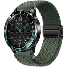 Ремешок нейлоновый с пряжкой 22mm зеленый - GOODMi