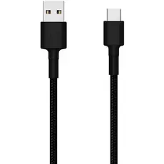Кабель Xiaomi Usb - Type-C 3A Nylon (1м) (SJX10ZM) Черный, Цвет: Черный - GOODMi