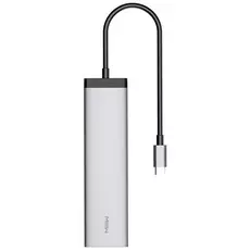 USB-хаб MIIIW ART (MWCMA01) 7in1 100W PD (3xUSB 3.0/HDMI/Type-C/TF/SD) - GOODMi