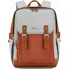 Рюкзак Школьный Kara 20L Orange White, Цвет: Белый - GOODMi