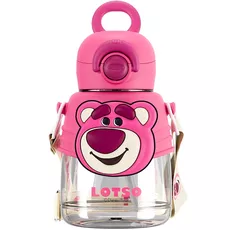 Бутылка для воды Tritan X&W Lotso Bear, Цвет: Розовый - GOODMi