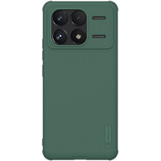 Чехол-накладка Nillkin силиконовая Frosted Shield для POCO F6 Pro зеленый, Основной цвет: Зеленый - GOODMi