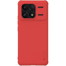 Чехол-накладка Nillkin силиконовая Frosted Shield для POCO F6 Pro красный, Основной цвет: Красный - GOODMi