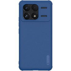Чехол-накладка Nillkin силиконовая Frosted Shield для POCO F6 Pro синий, Основной цвет: Синий - GOODMi