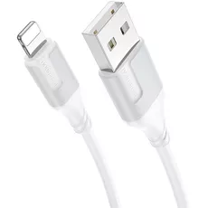 Кабель Borofone BX101 Lightning 2.4A (1м) White, Цвет: Белый - GOODMi