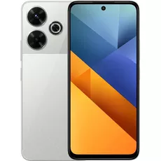 Смартфон POCO M6 6/128Gb Silver, Оперативная память: 6 Гб, Цвет: Silver / Серебристый, Встроенная память: 128 Гб - GOODMi