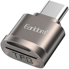 Картридер Earldom OT92C Type-C(папа) на MicroSD(мама) - GOODMi