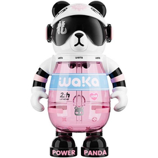 Бутылка для воды WakaWaka Power Panda (780ml) Pink, Цвет: Розовый - GOODMi