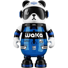Бутылка для воды WakaWaka Power Panda (780ml) Blue, Цвет: Синий - GOODMi