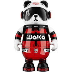 Бутылка для воды WakaWaka Power Panda (780ml) Red, Цвет: Красный - GOODMi