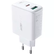 Сетевой адаптер ACEFAST A5 PD 32W (USB-C+USB-A) White, Цвет: Белый - GOODMi