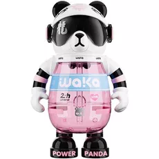 Бутылка для воды WakaWaka Power Panda (780ml) Pink, Цвет: Розовый - GOODMi