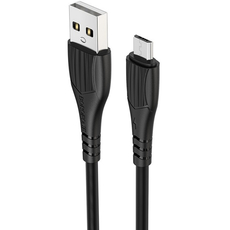 Кабель Borofone BX37 USB A/Micro (1м) Черный - GOODMi