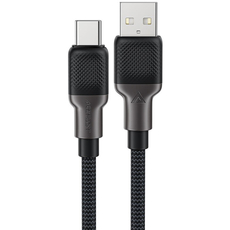 Кабель Acefast C10-04 USB/Type-C нейлон 1.2м Black - GOODMi