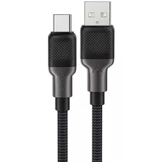 Кабель Acefast C10-04 USB/Type-C нейлон 1.2м Black - GOODMi