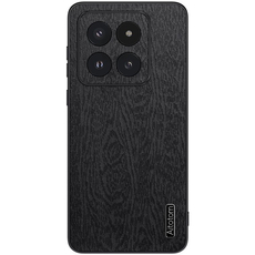 Чехол-накладка фактура дерева для Xiaomi 14T Black, Основной цвет: Черный - GOODMi
