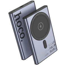 Внешний аккумулятор HOCO Q32 Bird MagSafe Gray, Цвет: Серый - GOODMi