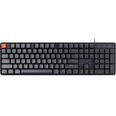 Клавиатура проводная механическая Xiaomi Wired Mechanical Keyboard (JXJP01MW) (Red Switch) Black - GOODMi