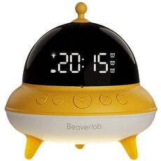 Ночник будильник Beaverlab UFO (DDL-A1) Yellow - GOODMi