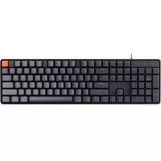 Клавиатура проводная механическая Xiaomi Wired Mechanical Keyboard (JXJP01MW) (Blue Switch) Black - GOODMi