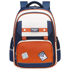 Рюкзак Sunshine 22195 Blue-Orange, Цвет: Оранжевый - GOODMi