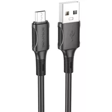Кабель Borofone BX80 USB A - Micro USB 1m Black - GOODMi
