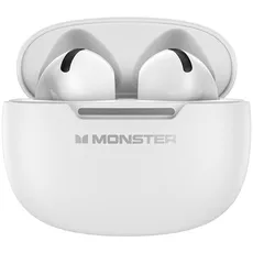 Беспроводные наушники Monster N-Lite 208 (MH22211) White, Основной цвет наушников: Белые - GOODMi