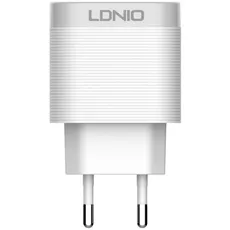 Сетевое зарядное устройство LDNIO A303Q 18W USB*3A + кабель Lightning White - GOODMi