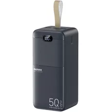 Внешний аккумулятор Remax RPP-117 50000mAh 27W+22.5W PD+QC Black - GOODMi