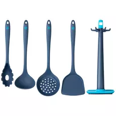 Набор кухонных принадлежностей Zhiwu Cooking Silicone Spatula Blue - GOODMi