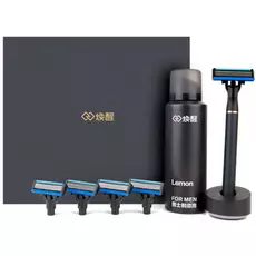 Набор для бритья Mijia Lemon Razor (H600) 4 доп.лезвия + пенка - GOODMi