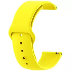 Ремешок силиконовый 22mm желтый - GOODMi
