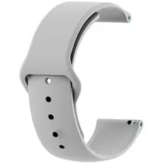Ремешок силиконовый 22mm серый - GOODMi