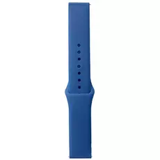 Ремешок силиконовый с кнопкой 20mm синий - GOODMi