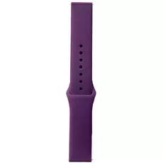 Ремешок силиконовый с кнопкой 20mm фиолетовый - GOODMi