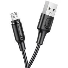 Кабель Магнитный Borofone BX41 Skill USB/Micro Черный - GOODMi