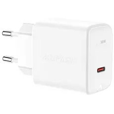 Сетевой адаптер Acefast A21 PD 30W 1USB-C White - GOODMi