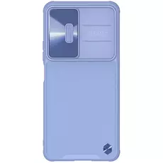 Чехол-накладка Nillkin LeatherCase CamShield для POCO F4 Purple, Основной цвет: Фиолетовый - GOODMi