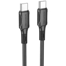 Кабель Borofone BX80 Succeed 60W Type-C to Type-C 1m Black - GOODMi