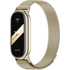 Миланский сетчатый браслет Mijobs для Xiaomi Band 8 Золотой, Основной цвет: Золотистый - GOODMi
