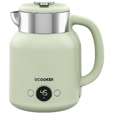 Чайник Qcooker Ретро с датчиком температуры (CR-SH1501) 1.5L 1500W Green, Цвет: Зеленый - GOODMi