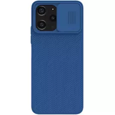 Чехол-накладка Nillkin силиконовая CamShield для Redmi 12 синий, Основной цвет: Синий - GOODMi
