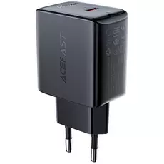 Сетевой адаптер ACEFAST A1 PD 20W USB-C Black, Цвет: Черный - GOODMi