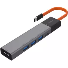 USB-хаб MIIIW ART (MWCMA05) 5in1 100W PD (3xUSB 3.0/HDMI/Type-C) - GOODMi