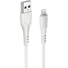 Кабель Borofone BX37 USB A/Lightning (1м) Белый - GOODMi